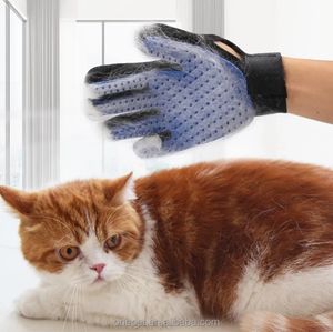 Guanto da toelettatura <span class=keywords><strong>per</strong></span> animali domestici <span class=keywords><strong>spazzola</strong></span> <span class=keywords><strong>per</strong></span> guanti in gomma <span class=keywords><strong>per</strong></span> la pulizia dei peli di cane - Product Image 5
