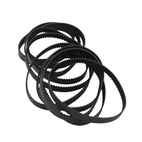 Courroie de distribution en caoutchouc série MXL, pas de 2,032 mm, boucle fermée, courroie synchrone pour imprimante 3D, équipement d'automatisation de précision