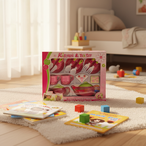Juego de Té de Juguete Personalizado <span class=keywords><strong>para</strong></span> <span class=keywords><strong>Niñas</strong></span>, Económico y Popular <span class=keywords><strong>para</strong></span> Jugar en la Cocina - Product Image 5