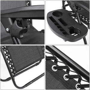 <span class=keywords><strong>Chaise</strong></span> <span class=keywords><strong>de</strong></span> <span class=keywords><strong>jardin</strong></span> pliante inclinable et sans gravité pour l'extérieur <span class=keywords><strong>Chaise</strong></span> <span class=keywords><strong>longue</strong></span> <span class=keywords><strong>de</strong></span> plage avec porte-gobelet - Product Image 5