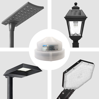 Interrupteur de lumière de rue électronique à cellule photoélectrique CNRIYA SCP-2310GL IP54, style torsion inductif jour/nuit, 105-305V, compatible LED, PP/PC