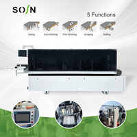 Machine à chantourner automatique multifonction FZ-3 pour le travail du bois, bande de PVC, ABS, mélamine industrielle avec 5 fonctions