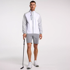 Rendimiento Atlético Abrigo de retazos al aire libre Ropa deportiva Chaqueta bordada personalizada Softshell para ropa de golf - Product Image 6