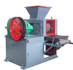 Fabrik preis Walze Typ kleine Kugel presse Maschine machen Kohle Holzkohle Koks Kohlenstoff Mangel Eisen zu Kugel Briketts