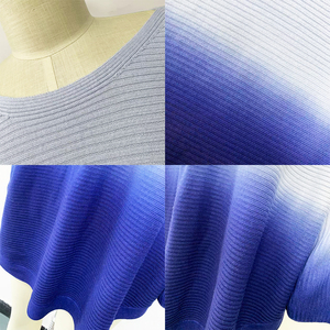 Nuovo Maglione in Lana da <span class=keywords><strong>Donna</strong></span> Autunno/Inverno 2026, Design Sfumato Multicolore, Collo Tondo, Leggero e Casual - Product Image 5