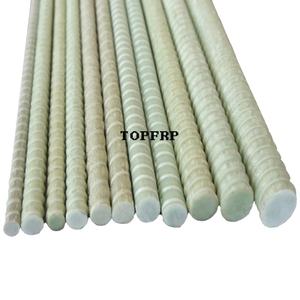 Barres d'armature en fibre de verre GFRP pour béton armé, service de pliage sur mesure disponible - Product Image 1