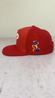 Gorra de 5 Paneles con Visera Plana, Bordado 3D Personalizado, Gorra de Lana con Cierre a Presión, Logotipo Personalizado, Gorra de Alto Rendimiento, Venta Caliente, MOQ Bajo