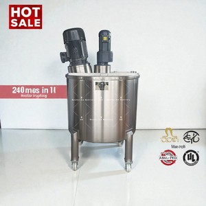 Réservoir de mélange en acier inoxydable de 1000 L, mélangeur de crème alimentaire, liquide, produits chimiques - Product Image 4