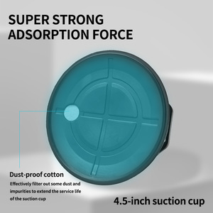 Supporto Auto con Ventosa Elettrica e Rilevamento Intelligente della Pressione, Impermeabile 4.5'' e <span class=keywords><strong>Forte</strong></span> Tenuta per Insta 360 Action/DSLR/Telefono - Product Image 6