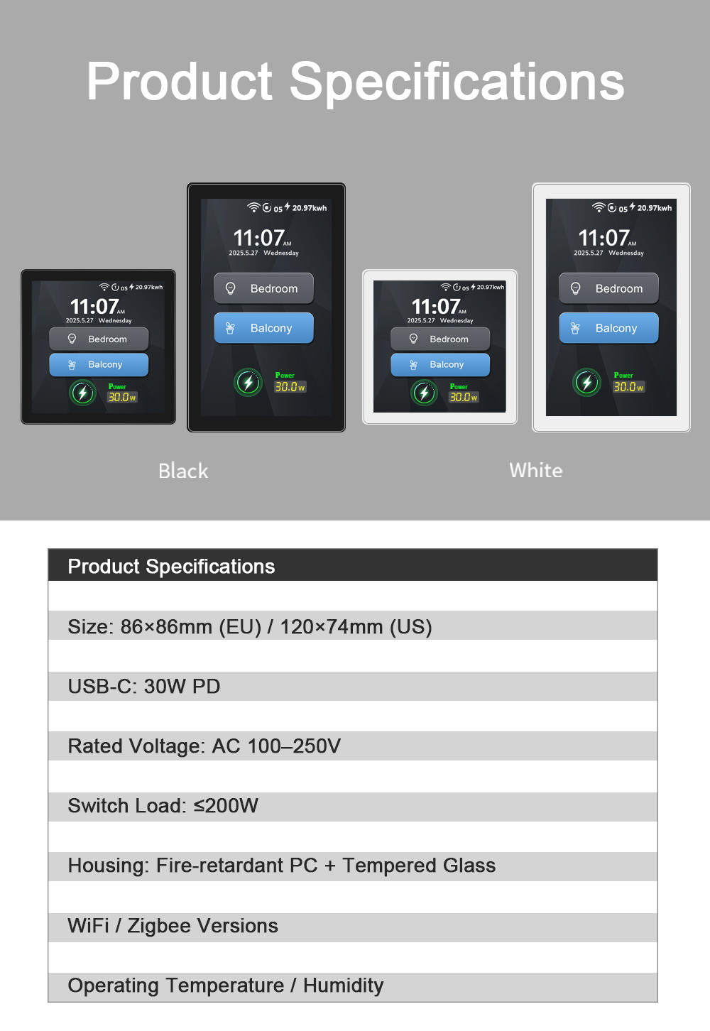 120mm*74mm(4.72in*2.91in)