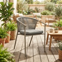 Tables et chaises d'extérieur, tables de repas décontractées d'extérieur, tables et chaises de café pour balcon ou jardin en plein air