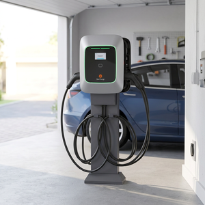 Station de recharge intelligente pour véhicules électriques MID-Certified Starcharge Saturn 44kW Dual 22kW AC Charger IP55 IK10 OCPP 16J Precision Destination - Product Image 3