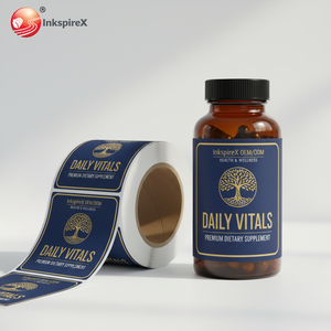 Custom Product <strong>Label</strong> Supplement Private Self-adhesive Sticker <strong>Printed</strong> <strong>Labels</strong> for Health Care <strong>Plastic</strong> <strong>Bottles</strong> <strong>Label</strong> <strong>Print</strong> - Product Image 1