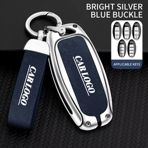 เคสกุญแจรีโมทรถยนต์หนังผสมโลหะสังกะสีสำหรับ Infiniti Q50 Q60 Q70 QX50 QX60 QX70 G25 FX JX35 FX25 FX35 EX35 FX37 - Product Image 2