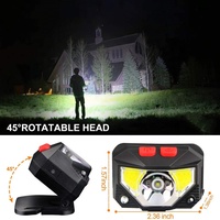 Wason Hot Sale USB Wiederauf ladbarer Campings chein werfer 8 Modi Wasserdichter COB XPE Heller LED-Scheinwerfer für den Außenbereich mit Gesten erkennung