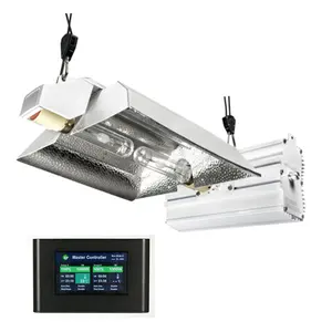 HID Hydroponics temel çift uç büyümek ışık cmh 630W 1000W HPS büyüme ışığı kiti hps büyüme ışığı kiti