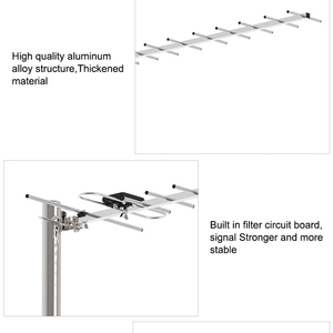 Indonesia Factory Long <b>Range</b> Outdoor Tv Antenna High Gain Anteny Anteni Digital Hdtv Aerial hd Aluminium Outdoor Tv Antenna - Product Image 3