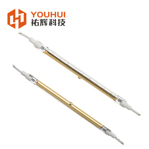 Lámpara infrarroja con revestimiento halógeno Youhui R7S1400W, 10 mm de diámetro, calefacción de alta potencia para uso en laboratorio - Product Image 1