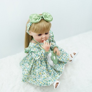 Playmate 22 pouces complet en Silicone jouet bébé <span class=keywords><strong>Reborn</strong></span> poupée Kit peint pour <span class=keywords><strong>Boutique</strong></span> de cadeaux en gros - Product Image 5