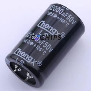 LS129M050P50RR0VH2SP0 Snap-in Aluminum Electrolytic <b>Capacitor</b> Through hole,D30xL50mm 12000uF 20% 50V 30mm - Product Image 1