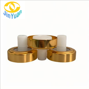 Có Thể Tái Chế Vàng Nhôm Nhựa Cap Twist Chuyển Đổi Nắp Chai Cho Rượu Vang Whiskey Tequila Rum Xoắn Ốc Nắp Chai - Product Image 5