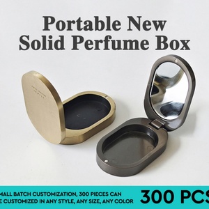 Caja de Aromaterapia Personalizada para Auto, en Edición Limitada, Decoraciones Populares para Autos, Caja de Aromaterapia Dorada en Lata - Product Image 2