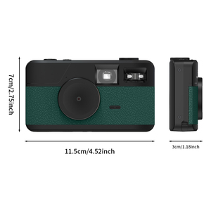 Nouvel appareil photo numérique rétro vintage 2025 sans écran, 8 modes de <span class=keywords><strong>filtre</strong></span>, 8MP, flash, pour camping - Product Image 6