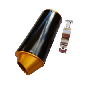 Motorcycle Exhaust Muffler 38mm CNC Exhaust Pipe FOR Apollo SSR Dirt Pit Street Bike Scooter ATV