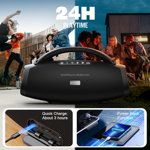 Chúng Tôi EU Cổ W-KING X20 Ban Đầu 200W Rms Âm Thanh Mạnh Mẽ Âm Bass Tốt IPX7 Không Thấm Nước Chống Bụi Không Dây Bluetooth Loa Boombox - Product Image 5