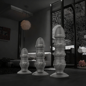 Masturbator Pria Silikon Dildo Tiup Inflatable Anal Plug Pemijat Prostat Vibrator Ekor untuk Pria - Product Image 5