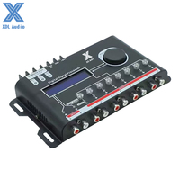 Dijital sinyal İşlemci DSP-2.8X Hi-Volt ön AMP 10 dijital Crossover filtreler 8 yönlü bağımsız çıkış parametrik EQ sınırlayıcı