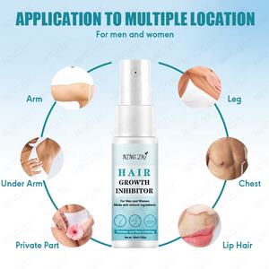Spray inhibiteur de croissance des poils 100% naturel non irritant Jambes Aisselles Lèvres pour femmes hommes Brume puissante - Product Image 2