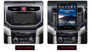 Estéreo de coche estilo Tesla Android para Toyota Rush 2018-2019 vídeo de coche BT Auto 4G WIFI Carplay reproductor Multimedia de coche AM FM RDS - Product Image 5