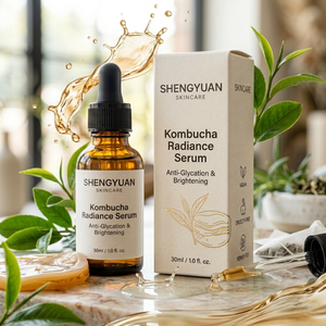 Gotas de Concentrado de Kombucha Fermentada de Alta Pureza, Suero Facial Potenciador de la Piel, Fórmula Profesional de Grado Spa, Base Líquida a Granel - Product Image 1