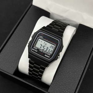 Reloj Deportivo Digital Retro <span class=keywords><strong>F91W</strong></span> para Hombre, Multifuncional, Diseño Clásico de Moda, Correa de Aleación de Acero Inoxidable para Hombre y Mujer - Product Image 2