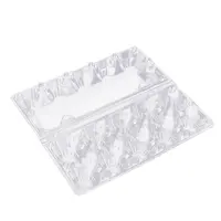 Disposable Eggs Tray, Clear Plastic Egg Cartons, Hot Sale