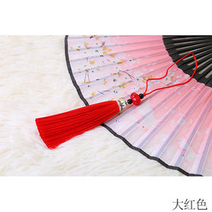 Miyue, fabricant de pendentifs en perles de citrouille, fournit directement des capuchons métalliques, des glands, des sachets, des accessoires, des éventails pliants et des vêtements. - Product Image 6