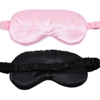 Direction d'usine vente en gros le masque pour les yeux de sommeil en soie imitée masques pour les yeux de taille personnalisée soie artificielle de luxe