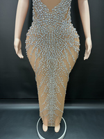 Novance Y4303 Fabricants de vêtements sur mesure, robe de bal de luxe personnalisée avec paillettes de diamants, robe longue de soirée élégante