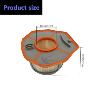 Filtro HEPA para aspiradora <span class=keywords><strong>Karcher</strong></span> HV 1/1, filtro de cartucho principal, accesorio de repuesto para aspiradora - Product Image 2