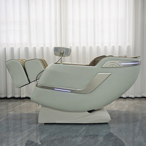 Luxury 4D Shiatsu <b>Chair</b> <b>Zero</b> <b>Gravity</b> Hot Compress PU Leather Wireless Remote Control Professional ZP-128B <b>Zero</b> <b>Gravity</b> - Product Image 4
