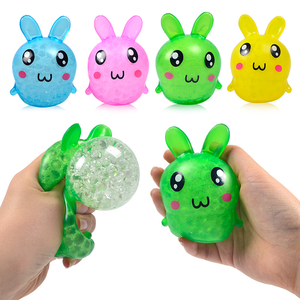 Wholesale Kawaii Novelty TPR Rabbit <b>Squishy</b> Toy Anti-stress Soft Squeeze Release Toy Fidget Toy - Product Image 2