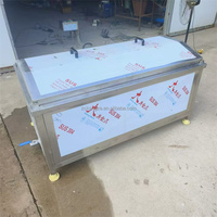 Multifunctionele semi-automatische blancheermachine voor cassave, banaan, plantainchips, aardappel, fruit, capaciteit 200 kg/uur, merk Kangze