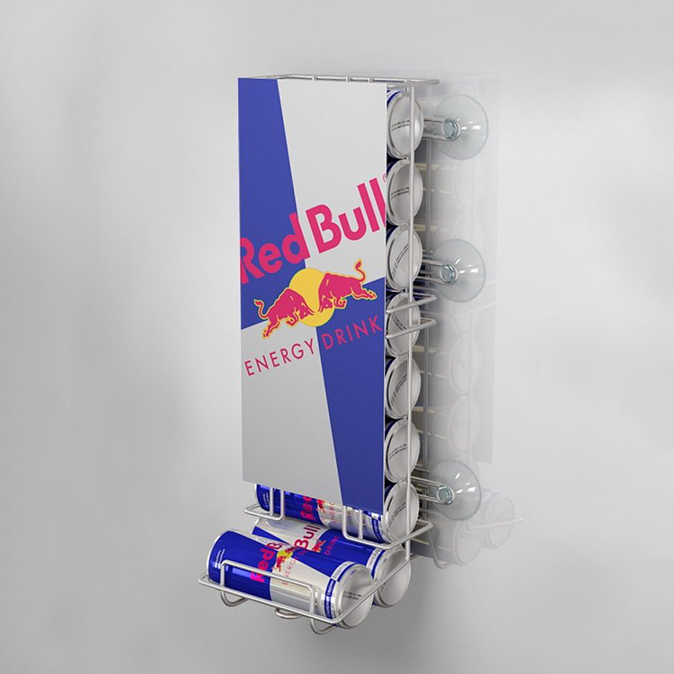 Customized Fashion Style Wine Rack Sparkling Beverage Metal Display Stands Wine Rack Metal for Pub — view 6