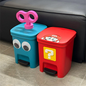 Mario công suất lớn chân-hoạt động cao-tìm kiếm Thùng rác có thể nhựa nhà bếp nhà tắm nhà vệ sinh cho phòng khách sử dụng - Product Image 2