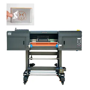 High quality 60cm UV DTF printer DTF film sticker inkjet printer with 3pc I3200-U1 head for any products printing