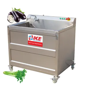 Ike Voedsel Bubble Cleaning Machine Voor Wassen Selderij, Aubergine, Groenten En Fruit