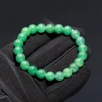 Bracelet en perles d'aventurine verte naturelle de qualité AAA, 8 mm, cristal de guérison, yoga, spirituel, vente en gros