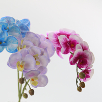 Kunstmatige latex Phalaenopsis orchidee voor thuisdecoratie, kantoorruimtes, bruiloftsdecoraties, feestdecoraties en evenementenstyling