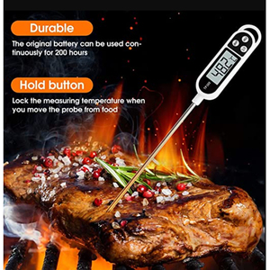 Termómetro Digital TP300 para cocina, cocina, comida y carne de barbacoa para leche y agua, Material metálico duradero - Product Image 6